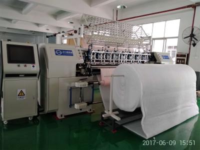 China ZOLHTECH High Speed Computerized Shuttle Stitch Multi Needle Quilting Machine Mattress Quilting Machine for sale