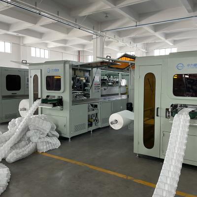 China Fully Automatic Coiling Pocket Spring Production Line 55-80mm Dia for sale