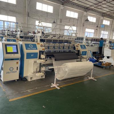 China ZOLYTECH ZLT-YS128 automatizou a máquina estofando da Multi-agulha do ponto do fechamento à venda