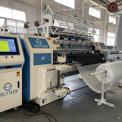 China Automatic Multi Needle Quilting Machine Commputerized System 500-1100rpm Shuttle Machine 4.0KW for sale