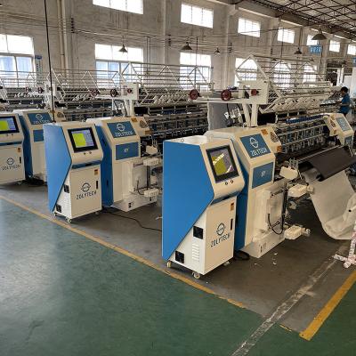 Китай Стежок замка швейной машины тюфяка высокоскоростной компьютеризированный для лоскутных одеял и одеял   500-1100rpm продается