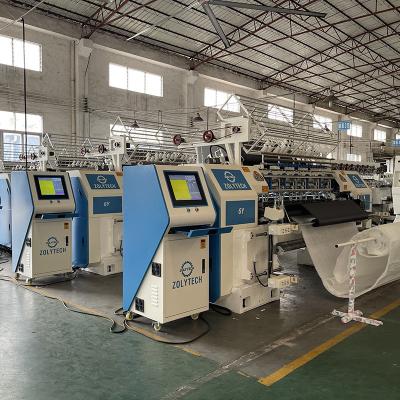 China ZOLYTECH mattress making machine mattress quilting machine quilting machine for mattresses and blankets for sale