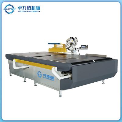 China ZOLYTECH ZLT-TE5A Mattress tape edge machine automatic flipping and pushing system edging sewing machine for sale