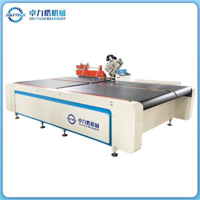 China ZOLYTECH 15-20pcs/h mattress tape edge machine automatic flipping for beginners edging sewing machine for sale