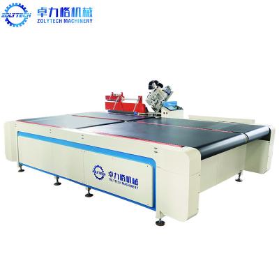 China ZOLYTECH ZLT-TE4A mattress tape edge machine 15-20pcs/h computerized automatic flipping edging sewing machine OEM China for sale