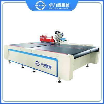 China ZOLYTECH 15-20pcs/h ZLT-TE4A edging sewing mattress tape edge machine automatic flipping for beginners for sale