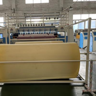 China La puntada de cadena de alta velocidad automatizó la distancia de la aguja de la máquina que acolchaba 25.4m m para el colchón en venta