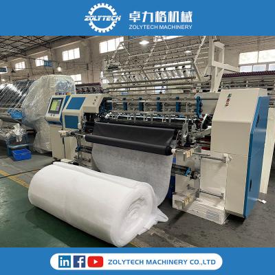 China ZOLYTECH multi-needle quilting machine mattress making machine quilting machine for mattresses and blankets for sale
