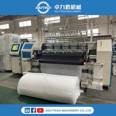 China ZOLYTECH automatic quilting machine multi-needle quilting machine quilting machine for bedcover for sale