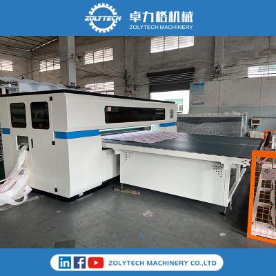 China El panel automático Hemming Machine del martillo ZOLYTECH ZLT-HM del colchón del sistema del colchón que ensancha en venta