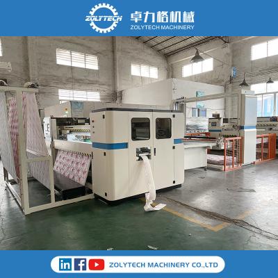 China Automatic panel hemming machine ZOLYTECH ZLT-HM hemmer auto hemming station for mattress production for sale