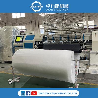 中国 ZOLYTECH機械マットレスの多針キルトにする機械産業キルトにする機械 販売のため