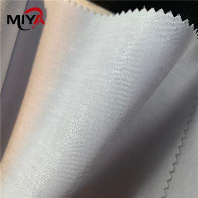 China HDPE 100gsm 100 Percent Cotton Shirt Collar Fusing Interlining for sale