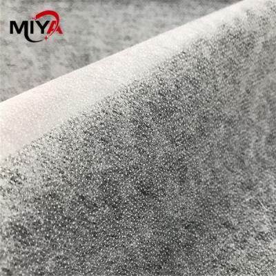 China Thermal Bond PES Double Dot Non Woven Fusing Interlining Fabric for sale