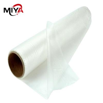 China 30 Degree PVA Transparent Roll Water Soluble Mesh Stabilizer for sale