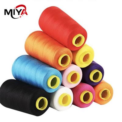 China Plastic Bobbin 100 Percent Polyester 40/2 Core Spun Thread for sale