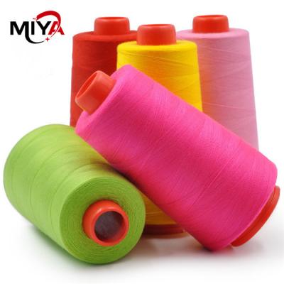 China 20/2 100 Percent Ployester Clothing Poly Yarn Thread for sale