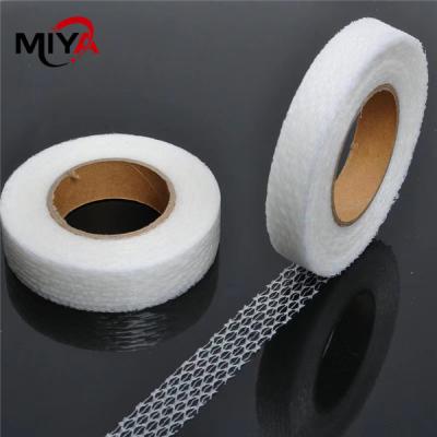 China White Double Side Polyamide Hot Melt Adhesive Web 1.5cm 2cm for sale