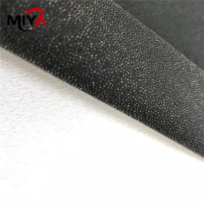 China Polyester Woven Fusing Interlining 33GSM 150cm Width for sale