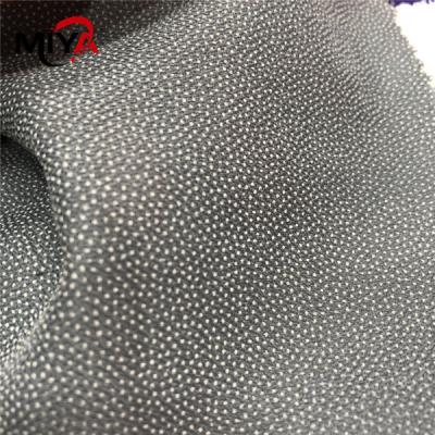 China 50D Double Dot Polyester Woven Interlining For Dress for sale