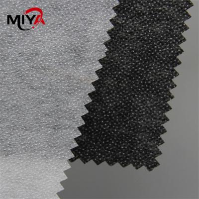 China 25gsm 80gsm Double Dot Nonwoven Fusible Interlining for sale