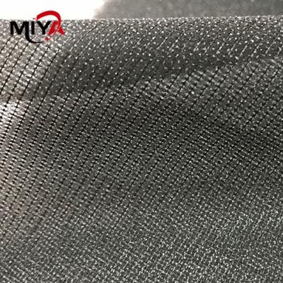China PA Double Dot Warp Knitting Woven Fusing Interlining 100% Polyester for sale