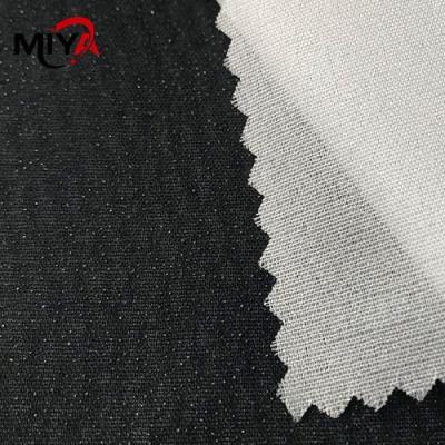 China 100% Polyester PA Coating Woven Fusible Interlining Micro Double Dot for sale