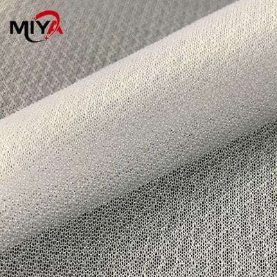 China Knitted Stretch Woven Tricot Fusible Interfacing Polyester for sale