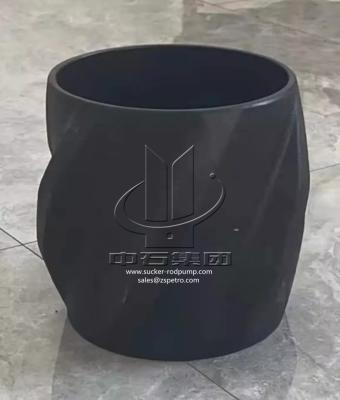 China 4 1/2 Inch ~36 Inch Rubber Casing Centralizer With Spiral Vane for sale