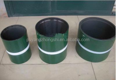 China EUE Casing Tubing Pipe Coupling Oilfield Tubing Pipe Connector API 5CT for sale