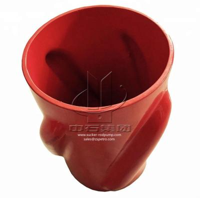 China Well Cementing Solid Stemped Spiral Vane Centralizer High Anti-Impact for sale