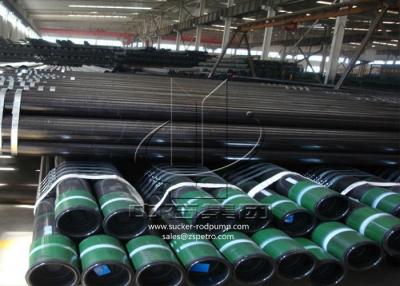 China Hot Rolled Well Casing Pipe / Oil Drilling Pipe Nu Eu Thread Type QHSE certification for sale