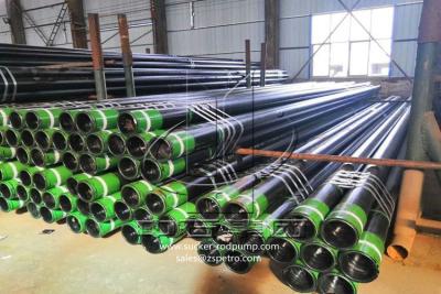 China Oilfield Drilling Seamless Casing Pipe Steel Grades K55 J55 N80 L80 P110 for sale