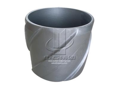 China Spiral Type Solid Rigid Casing Centralizer Oilfield Cementing for sale