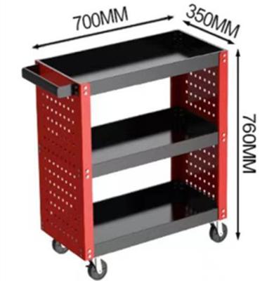 China THX-4A Anti Dumping Heavy Duty Tool Box Trolley 0.7mm - 1.0mm Tool Cabinet Cart for sale