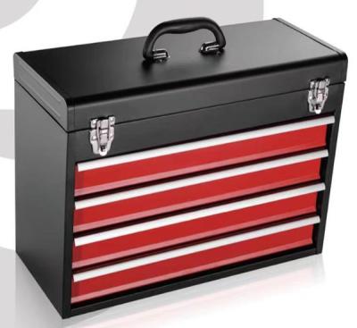 China SPCC Heavy Duty Tool Box Trolley 0.5mm Thickness 4 Drawers for sale