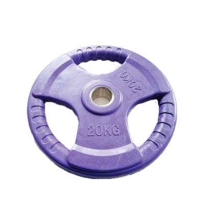 China CPU Adjustable Dumbbell Plates Rubber Grip Iron 50mm Bar Gym Exercise for sale