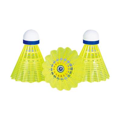 China Sporting Badminton Training Shuttlecock Nylon Goose Feather Ball for sale