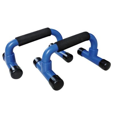 China H-Shaped Muscle Exercise Equipment Push Up Bars Gym Plastic Strength Training for sale