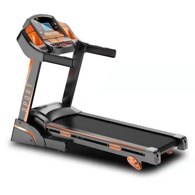 China Body Treadmill Fitness Running Machine Indoor With 5 Inch Blue LCD Screen for sale