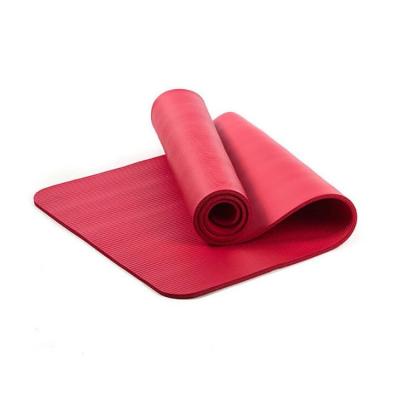 China Eco Friendly Foam NBR Exercise Yoga Mat Folded Custom Printed for sale