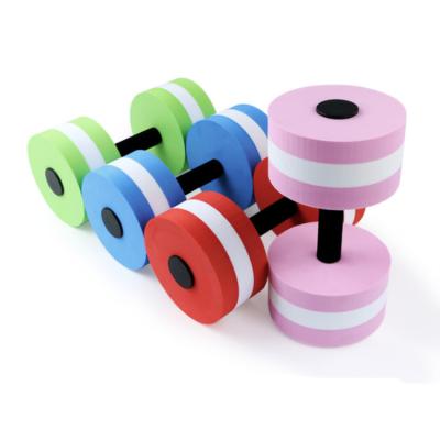 China Floatable Swimming Weight Lifting Dumbbell EVA 27cmx15cm for sale