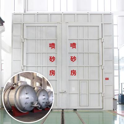 China Shot Blasting Room For Steel And Alloy Surface Cleaning for sale