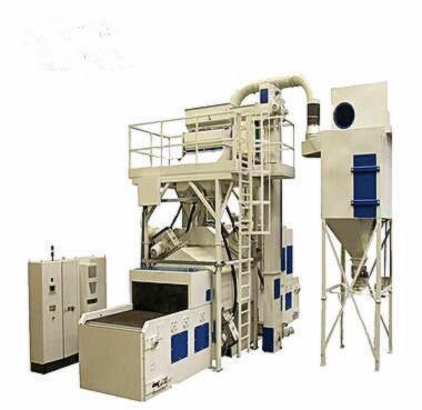 China Forging Cleaning Abrasive Blasting Machine , Blast Cleaning Equipment Wire Mesh Type for sale