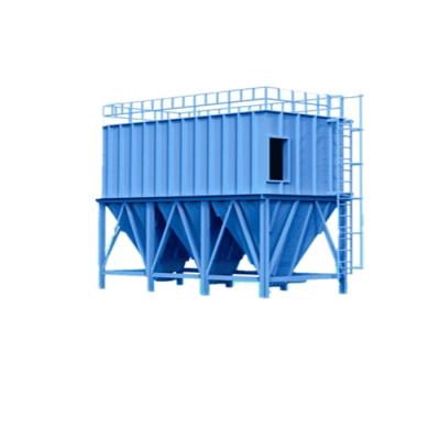 China Pulse Jet Bag House Cleaning Industrial Dust Collector High Efficiency In Bule Color for sale
