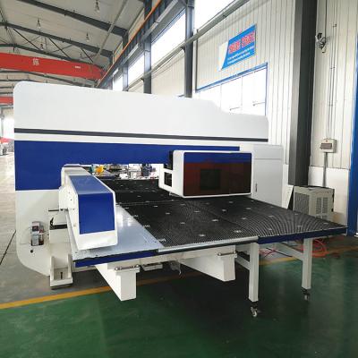 China Hydraulic CNC Turret Punching Machine For Electrical Control Cabinet Panels for sale