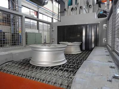 China Equipo profesional industrial del chorreo de arena para los bastidores de paredes delgadas y el hierro frágil en venta