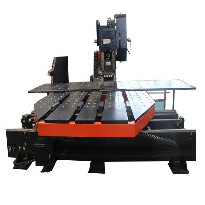 China Thickness 6mm Platform Cnc Plate Punching Machine for sale