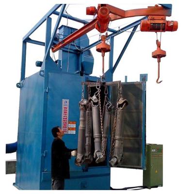 China Hanger Hook Type Shot Blasting Machine For Truck Construction Agriculture Machine Parts Cleaning for sale