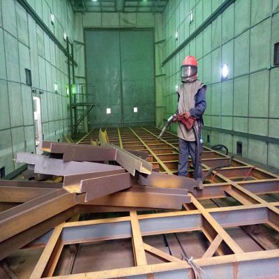 China Abrasive Blasting Cabinet For Metal Parts Sand Blasting Booth Sand Blasting Room for sale